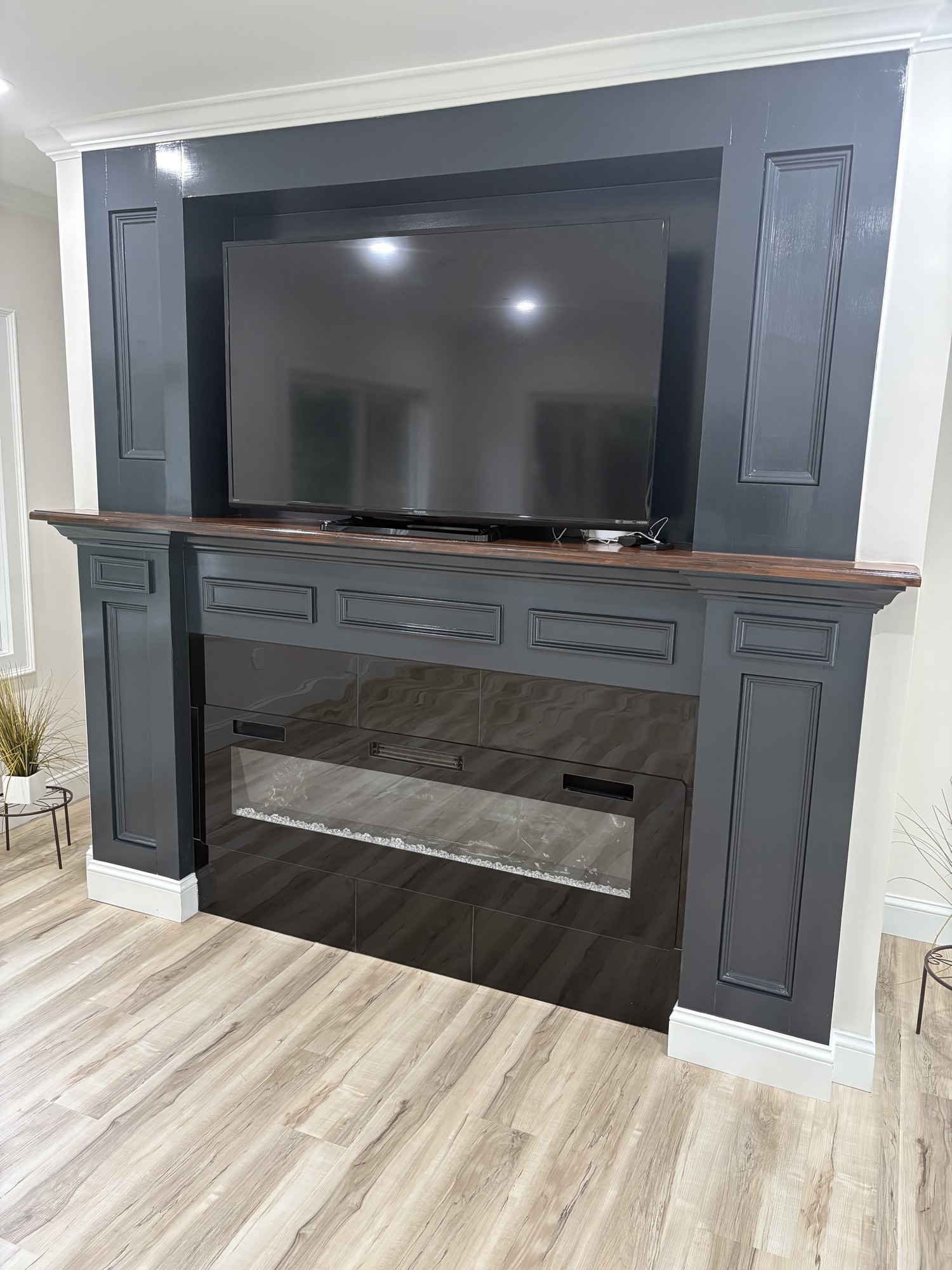 Custom media wall